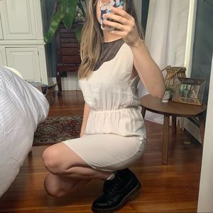 Vasia by Anthropologie - in Cream and black.